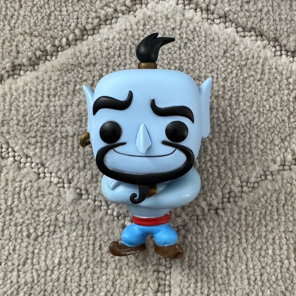 Funko Pop Disney Vaulted Genie vinyl figure (out of box)
